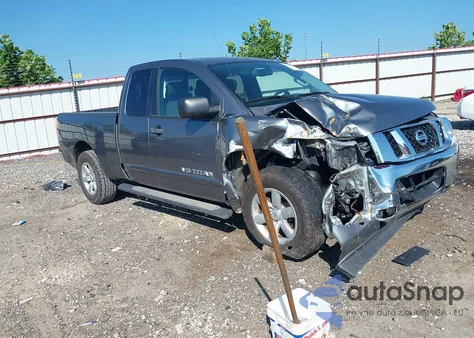 2014 Nissan Titan Sv из США, поврежденный, VIN 1N6BA0CA2EN504597